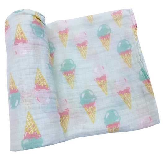 Couverture en mousseline cornet