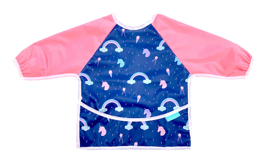 Bavette imperméable Licorne arc-en-ciel