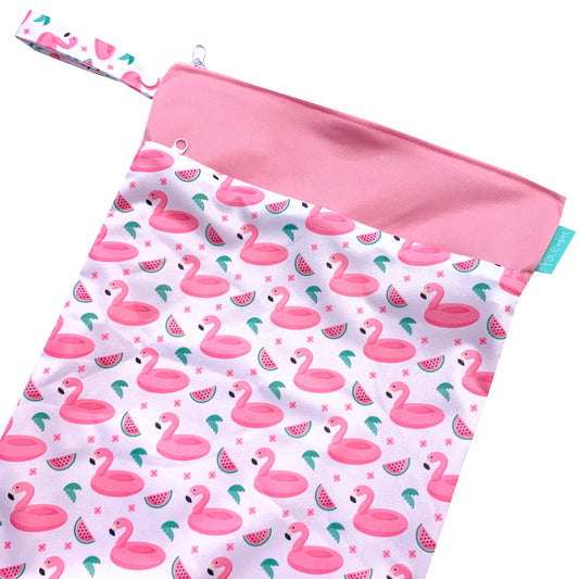 Sac de transport - Wetbag - Flamant melon