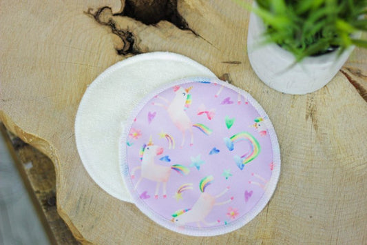 Compresse d'allaitement Licorne mauve