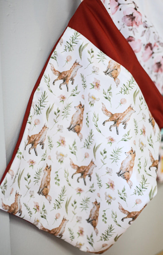 Sac de transport - Wetbag - Renard et feuille