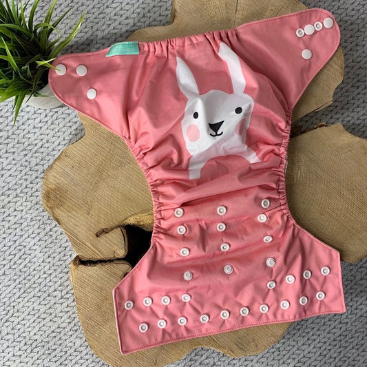 Couche lavable lapin