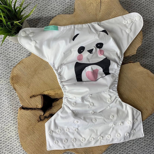 Couche lavable panda